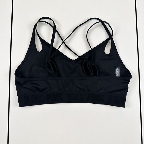 Victoria Secret Pink Active Ultimate Lightly Lined Bra Spaghetti Strap Womens M - Picture 2 of 6